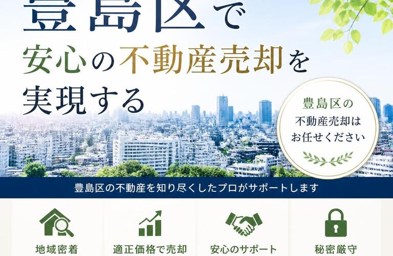 【宅地建物取引士事務所】豊島区で安心の不動産売却を実現する