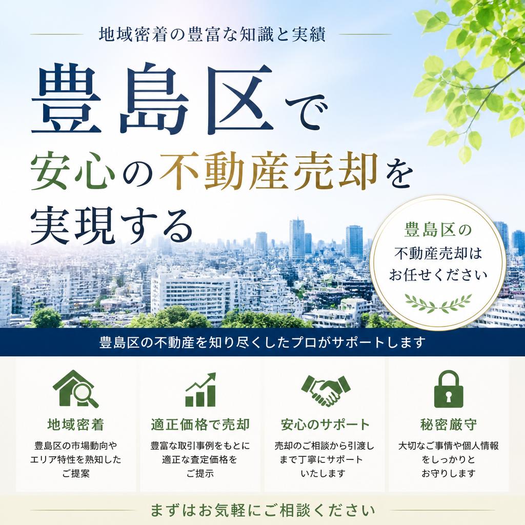 豊島区で安心の不動産売却を実現する