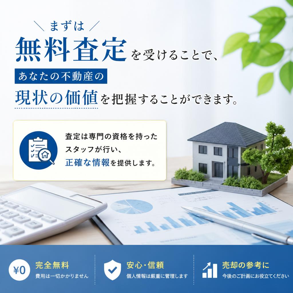 無料査定でわかるあなたの不動産の価値