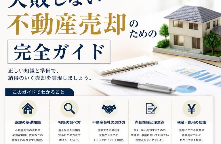 【宅地建物取引士事務所】失敗しない不動産売却のための完全ガイド