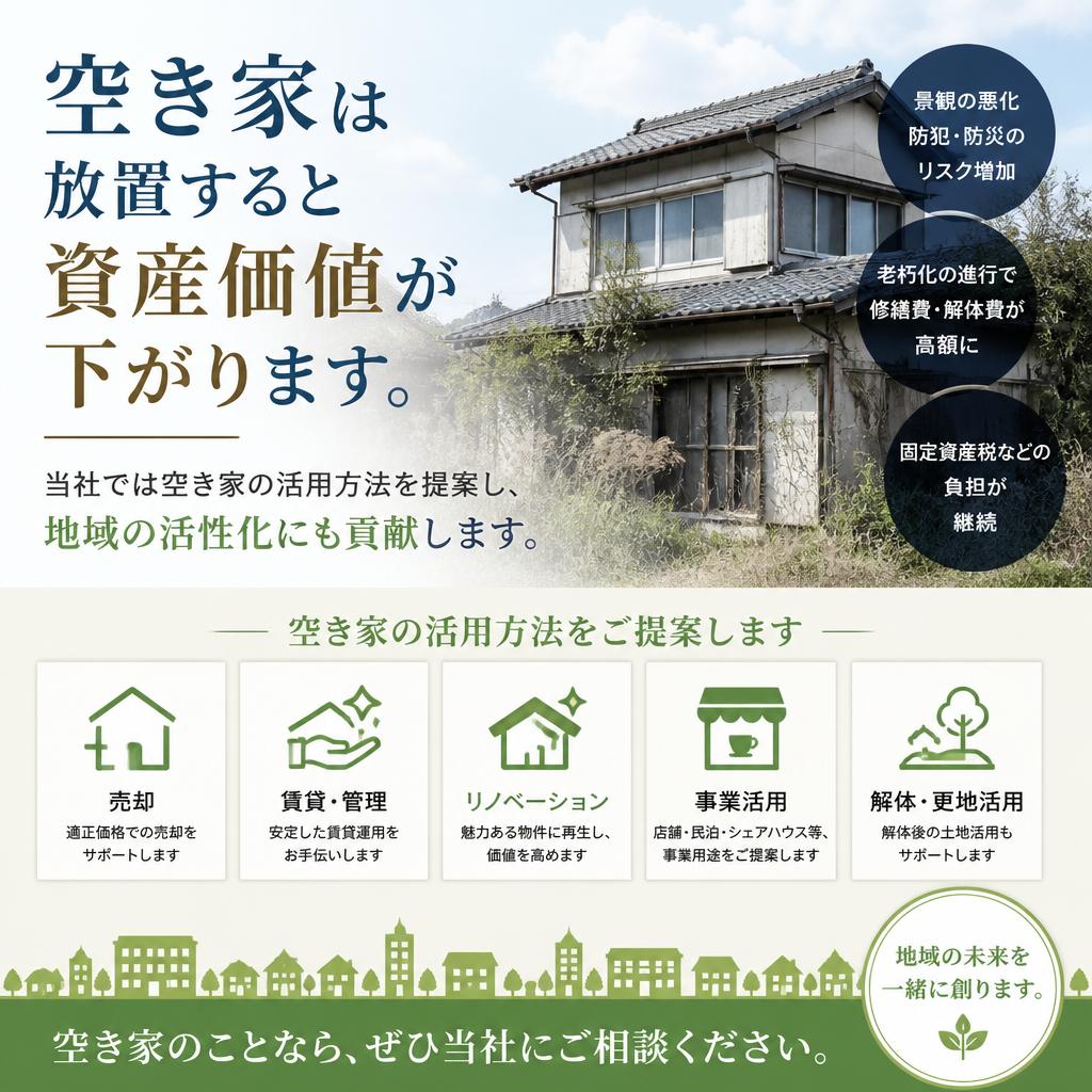 空き家対策の必要性