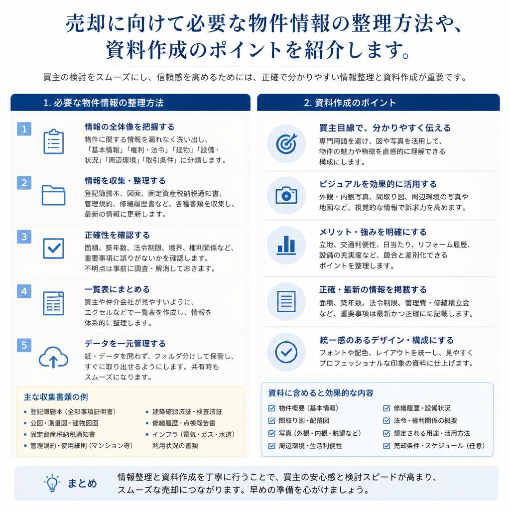 2. 物件情報の整理