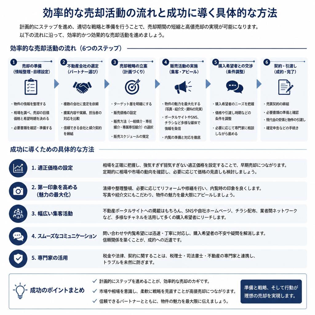 4. 売却活動のステップ