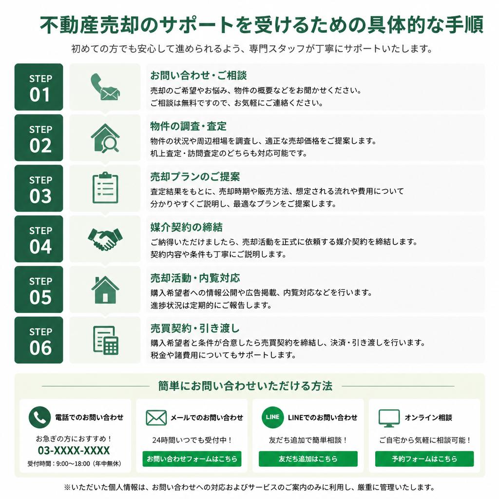 7. お問い合わせのすすめ