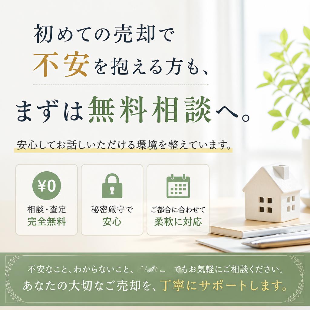 不安解消のための無料相談実施中
