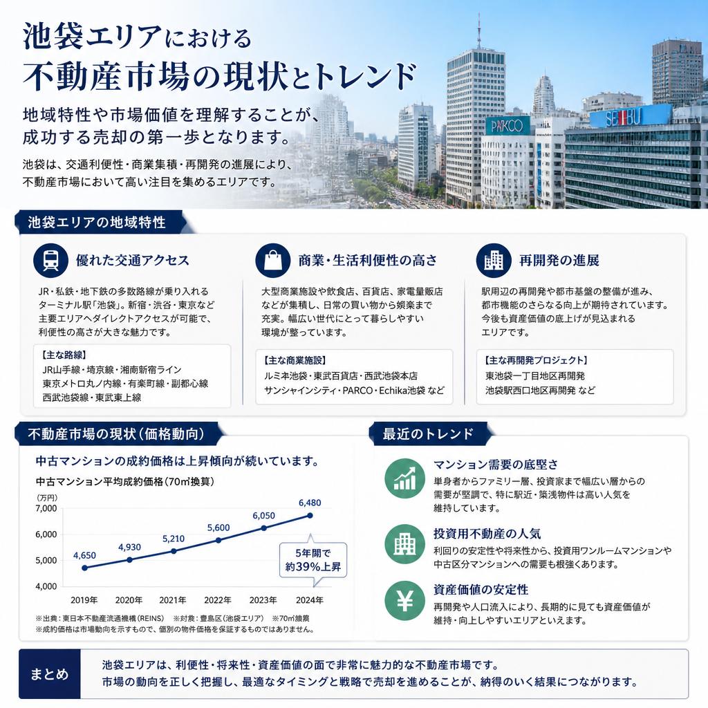 池袋の不動産市場を知ろう