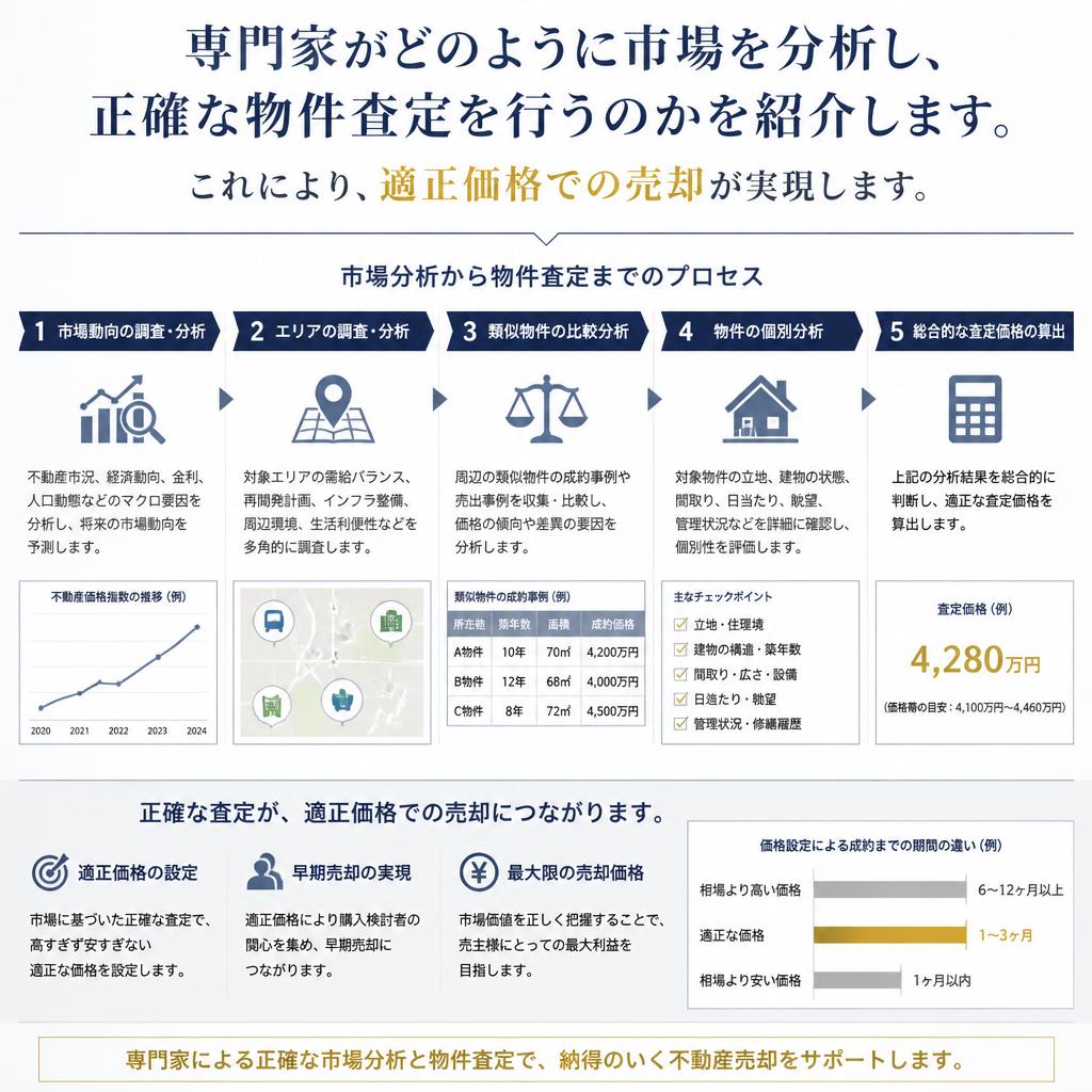 市場分析と正確な査定