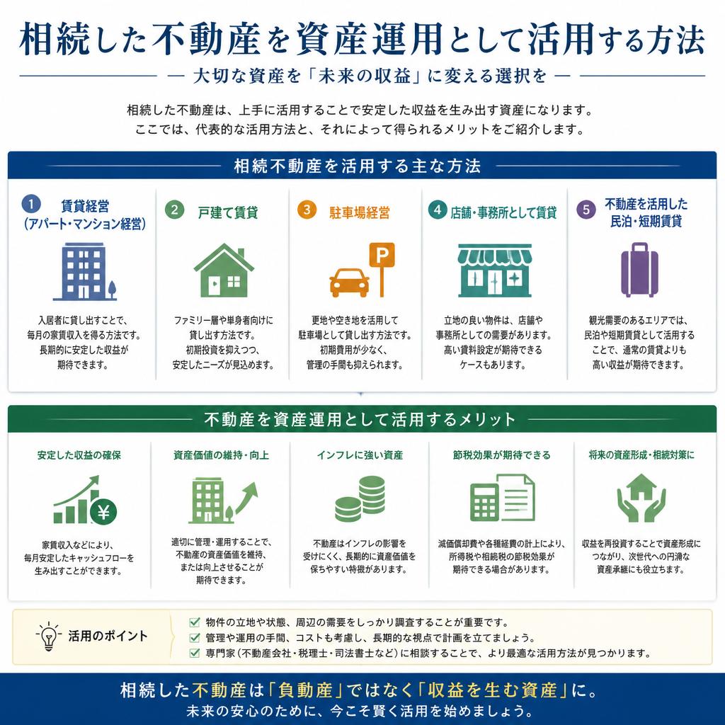 資産運用を考えた不動産管理