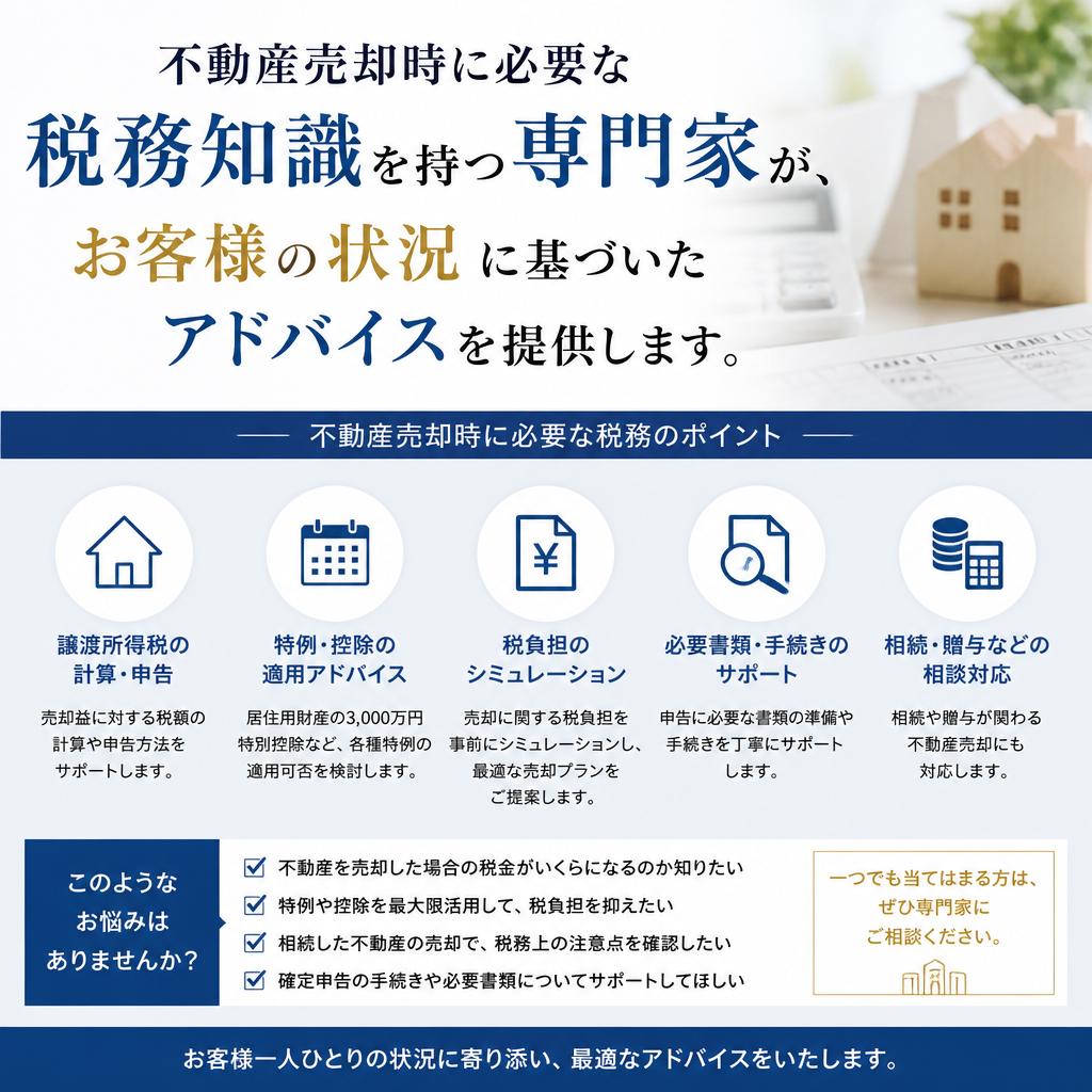 専門家による税務アドバイス