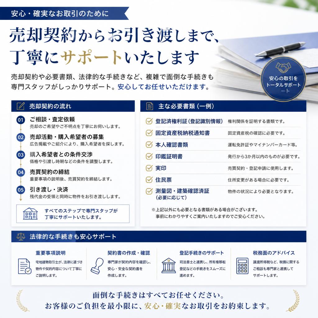 スムーズな売却手続きの進め方