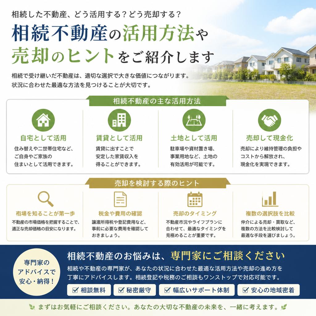 相続不動産の相談窓口
