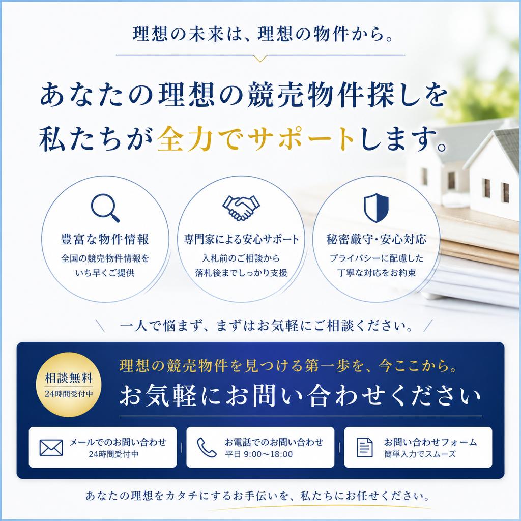 今すぐ相談を！あなたの理想の物件を見つけるために