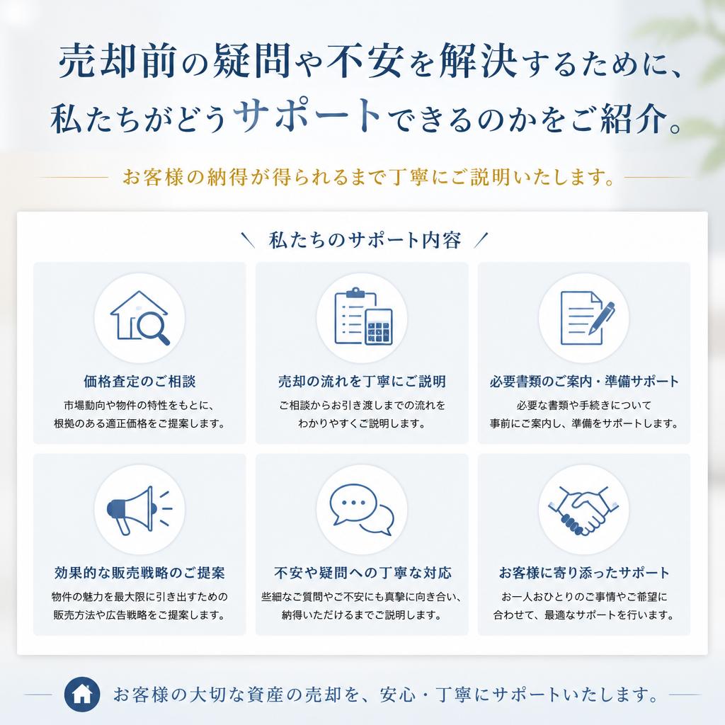 7. 売却を決断する前に