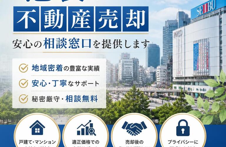 【宅地建物取引士事務所】池袋での不動産売却、安心の相談窓口を提供します