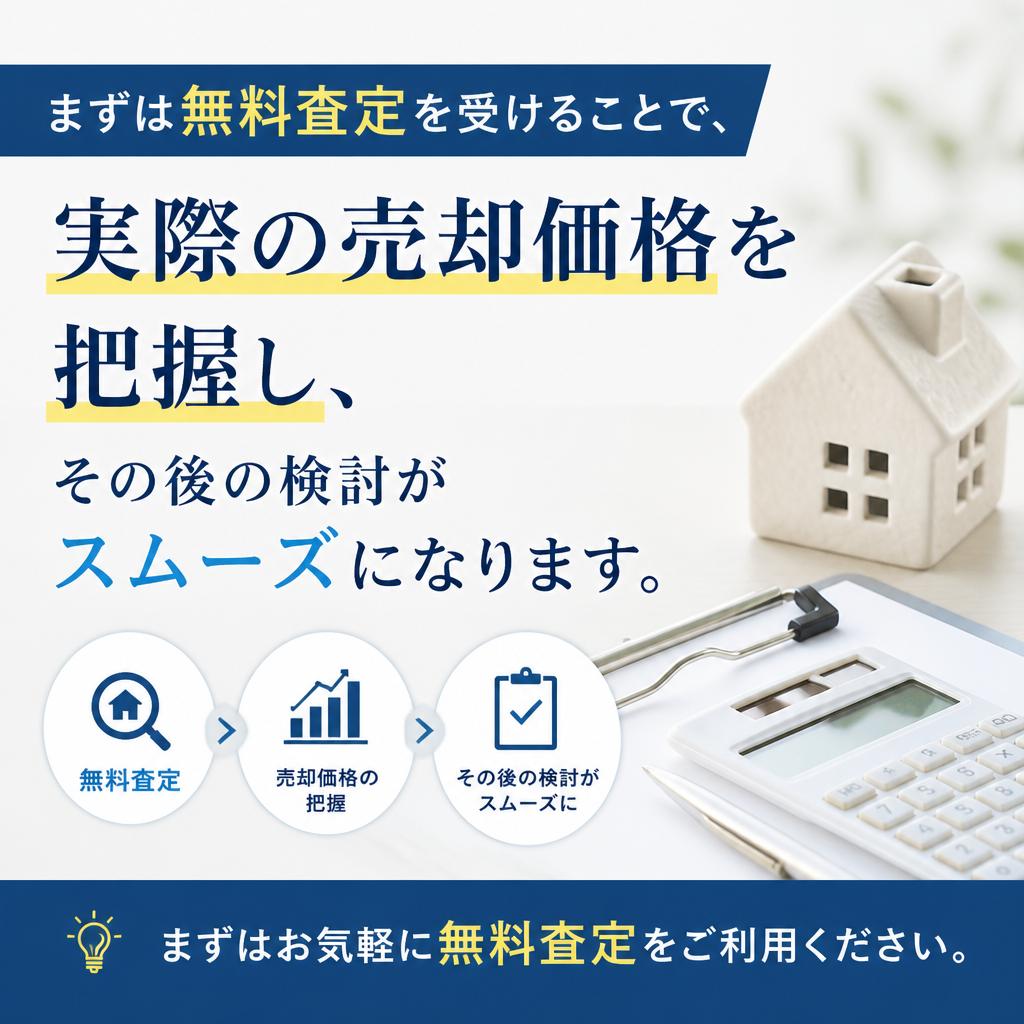 無料査定で安心スタート