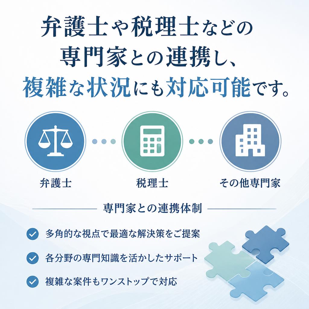 信頼できるサポート体制