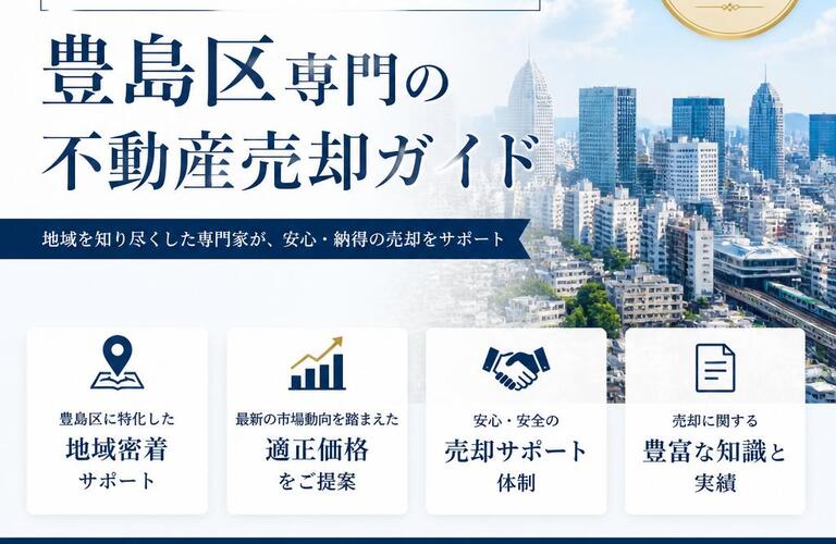 【宅地建物取引士事務所】あなたの大切な資産を守る、豊島区専門の不動産売却ガイド