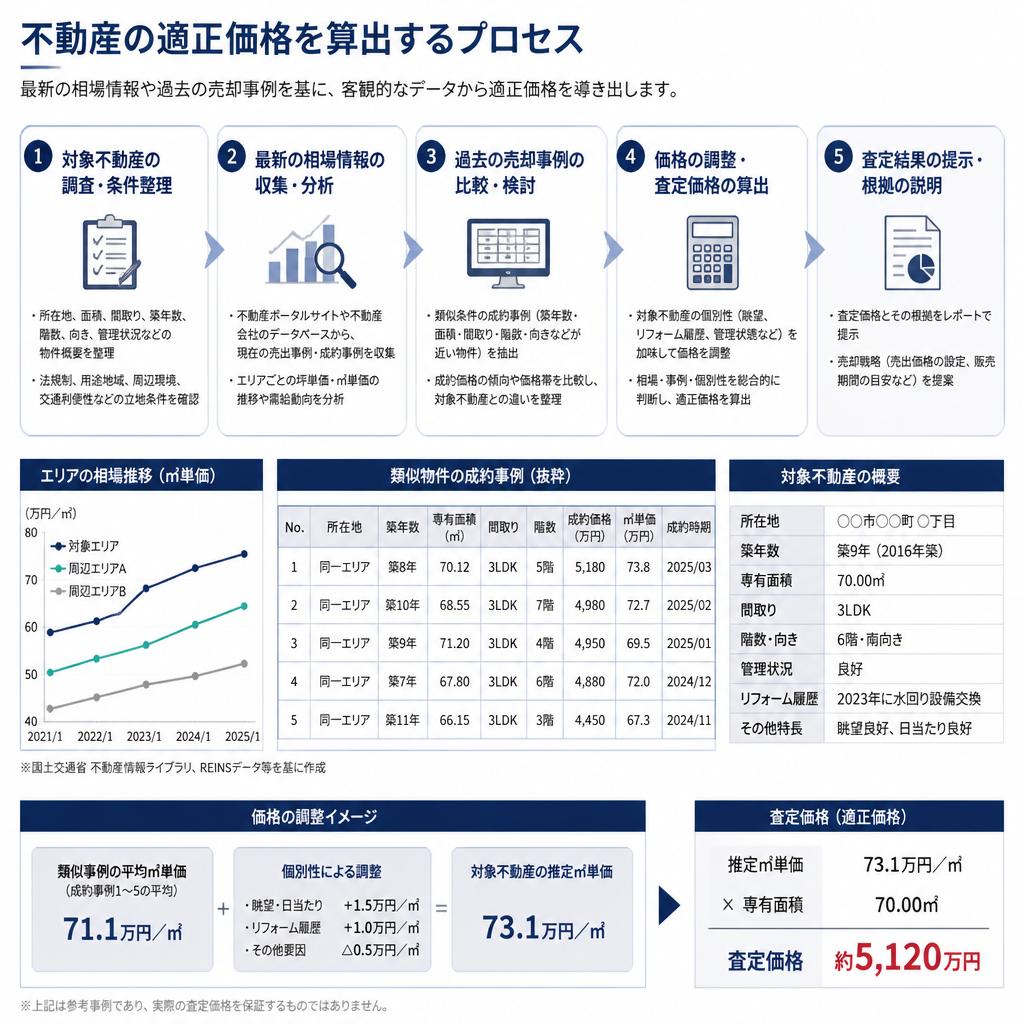 適正な売却価格の算出