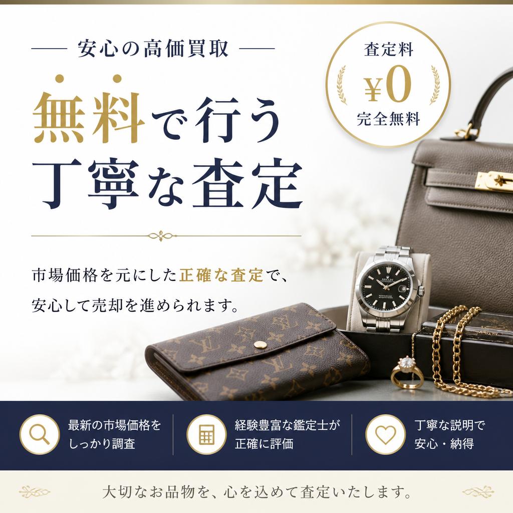 安心を提供する査定サービス
