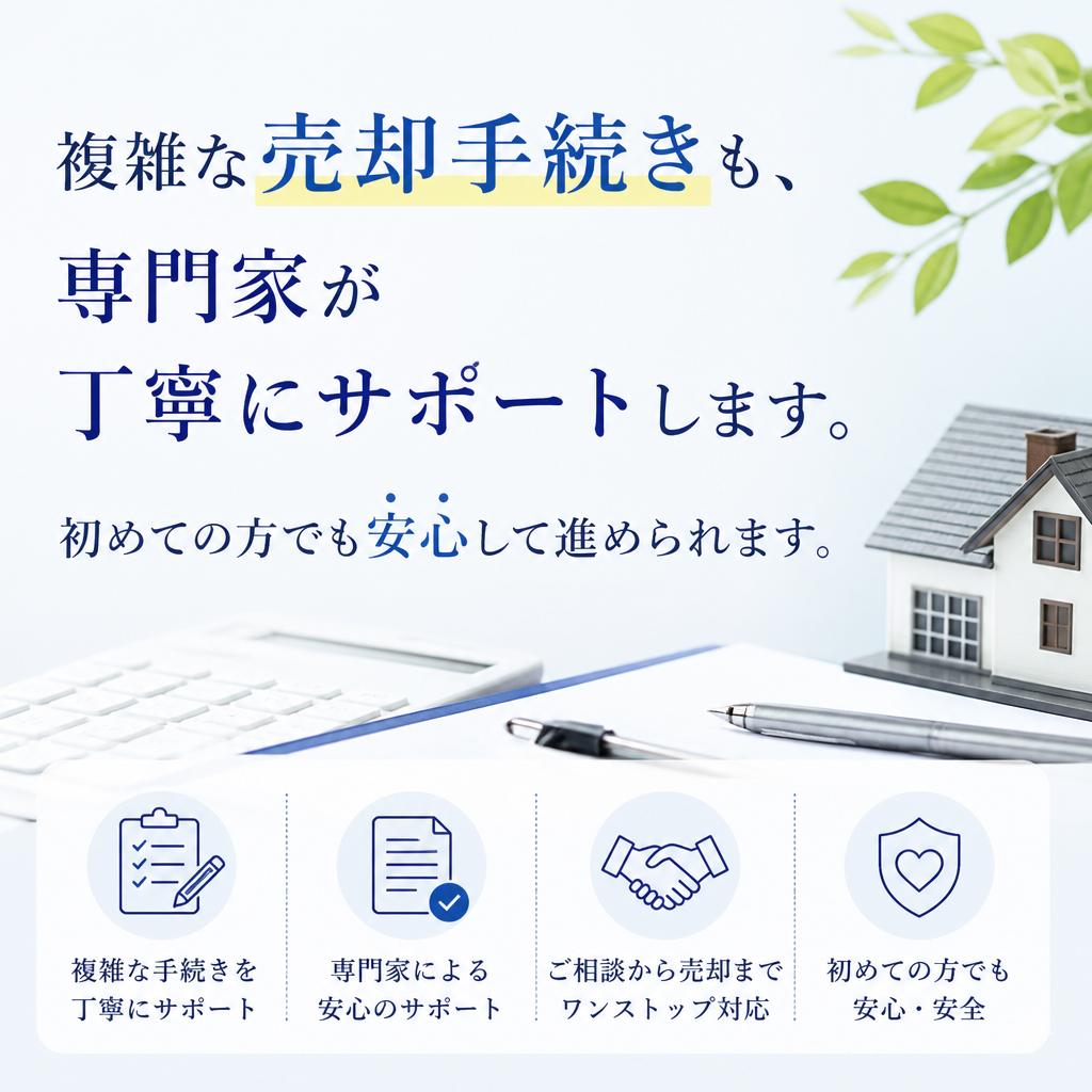 スムーズな売却手続き