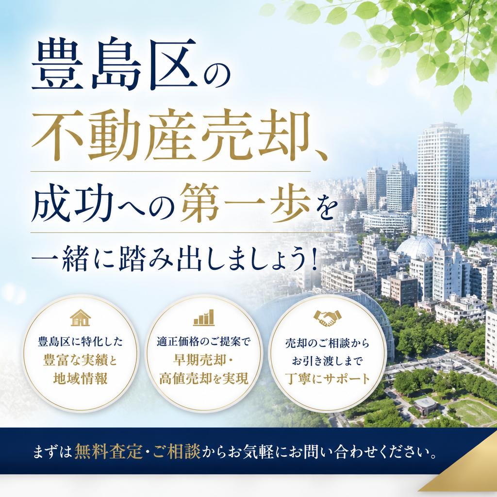 豊島区の不動産売却、成功への第一歩を一緒に踏み出しましょう！