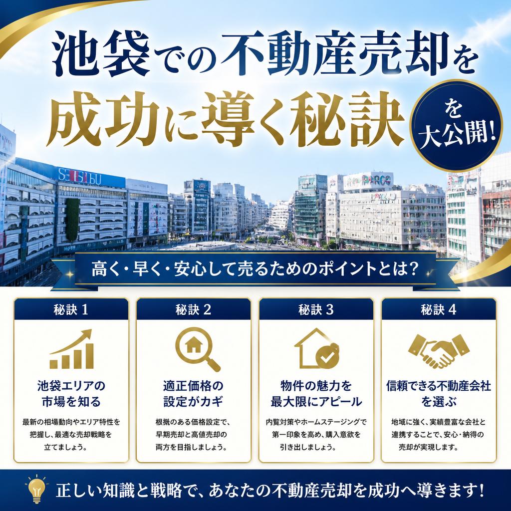 池袋での不動産売却を成功に導く秘訣を大公開！