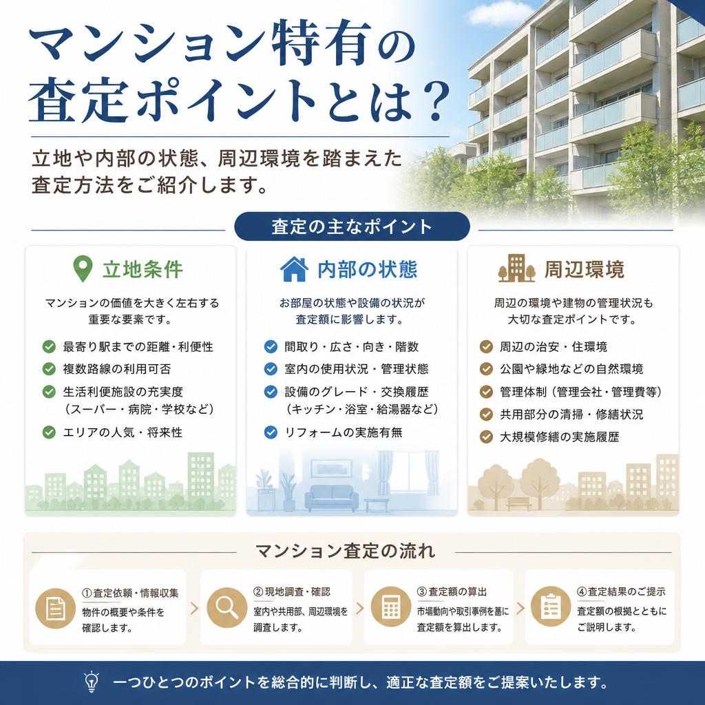 4. マンション査定のポイント