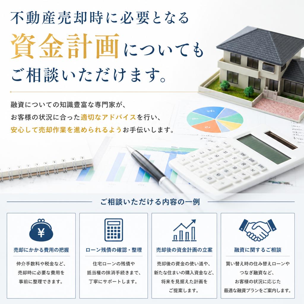 融資相談で資金計画をサポート