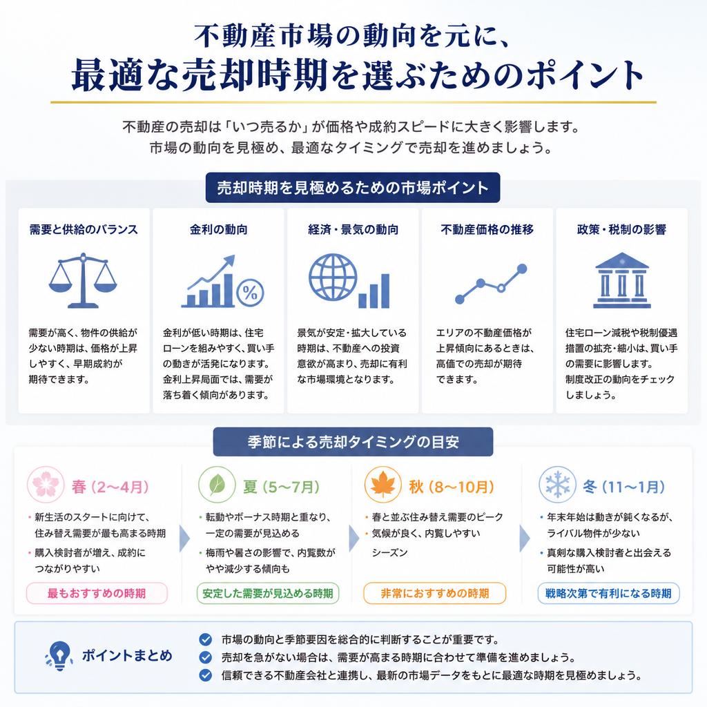 4. 売却のタイミングを考える
