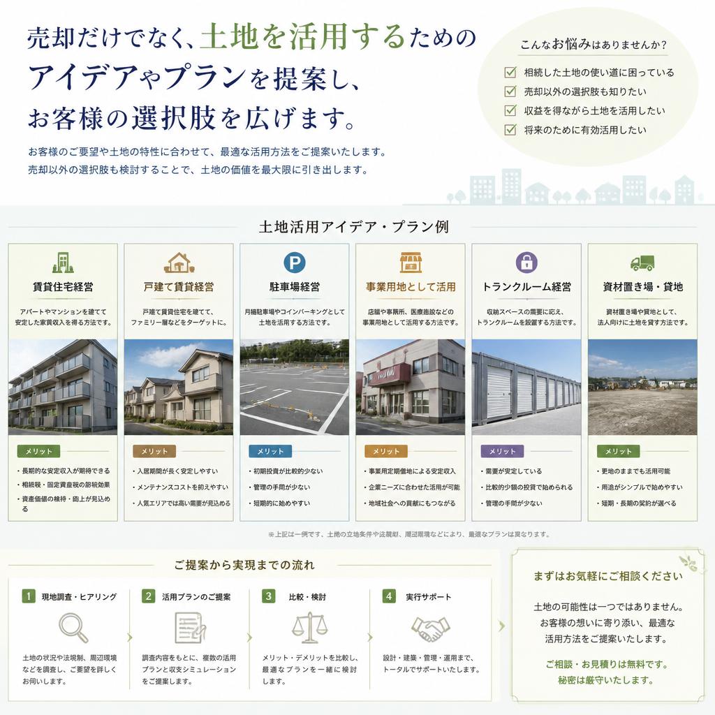 土地活用の提案