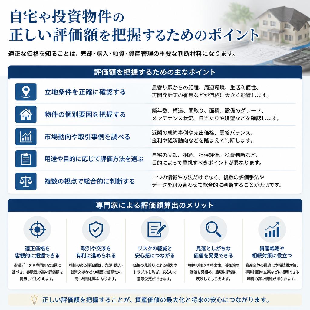 2. 不動産の評価額を算出する方法