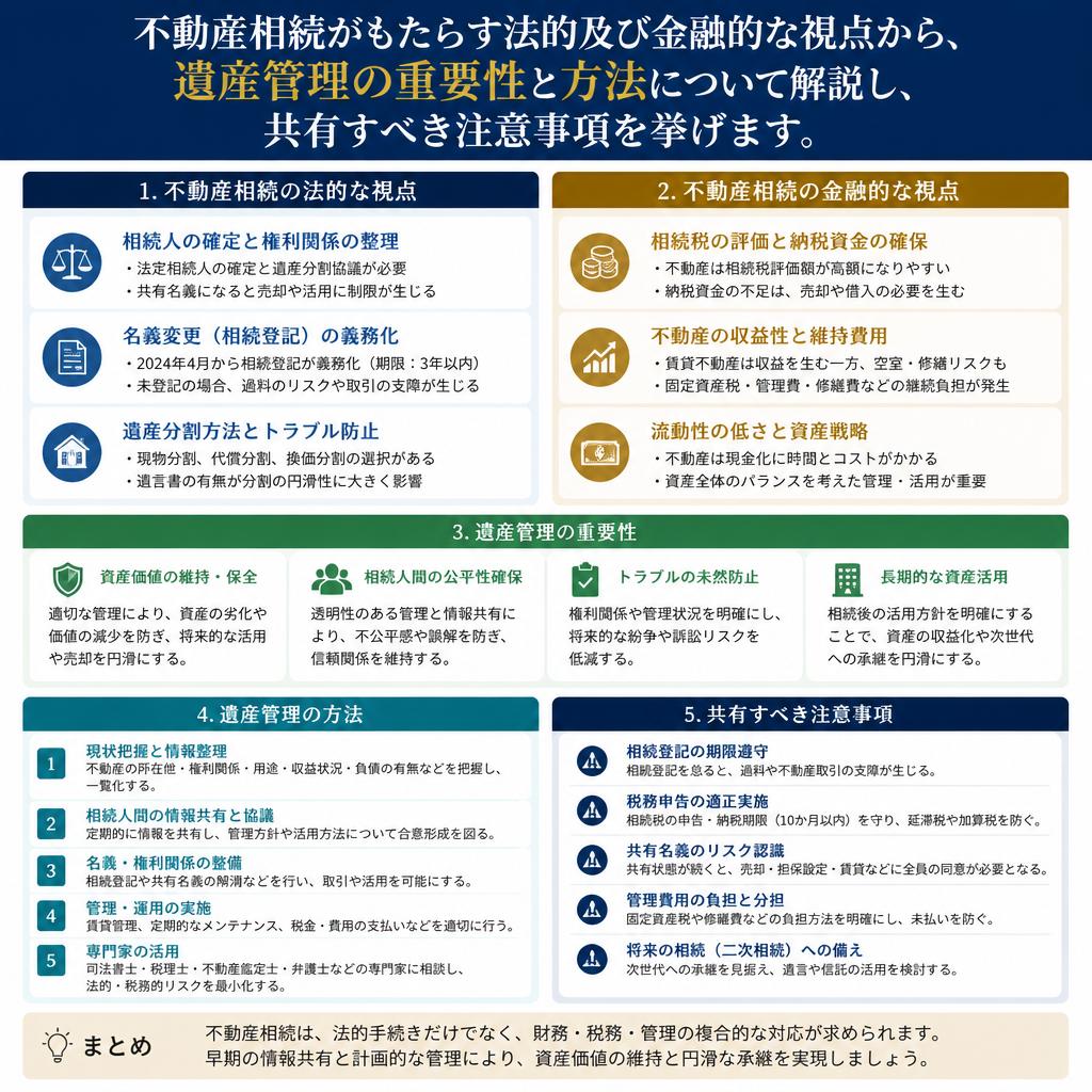 遺産管理の重要性