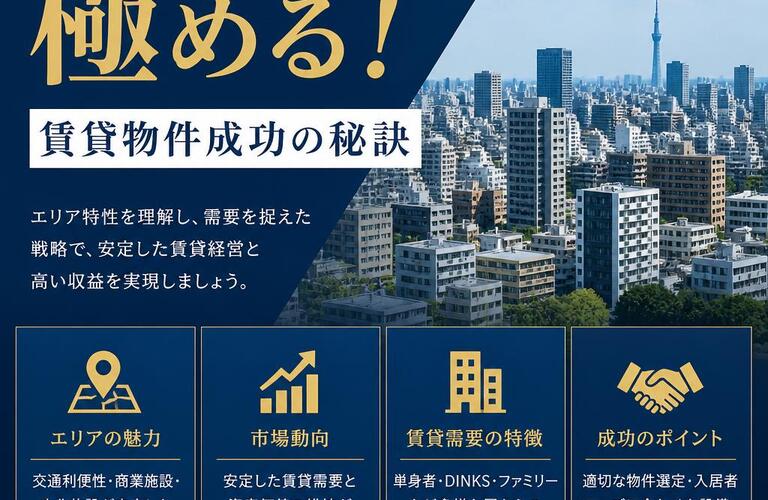 【宅地建物取引士事務所】豊島区のマンション市場を極める！賃貸物件成功の秘訣