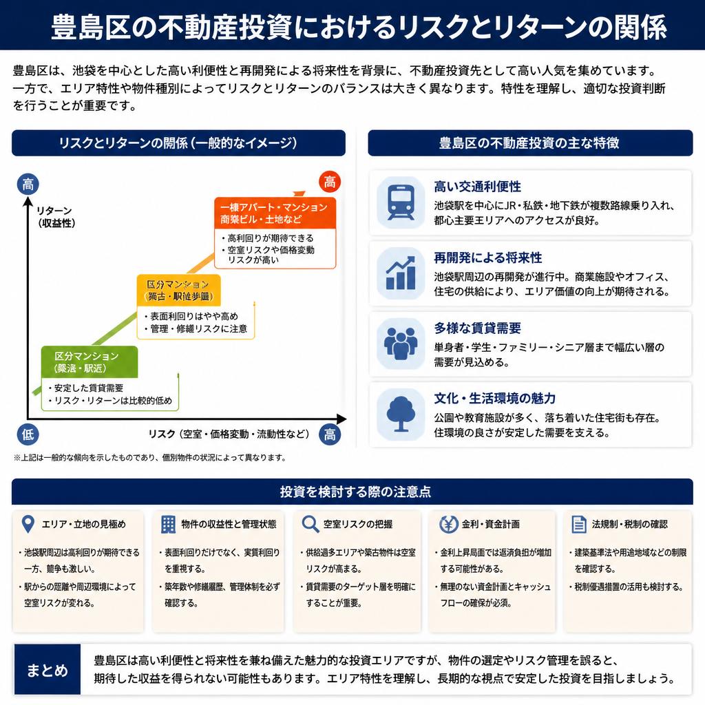 不動産投資のリスクとリターン