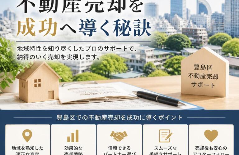 【宅地建物取引士事務所】豊島区の不動産売却を成功へ導く秘訣