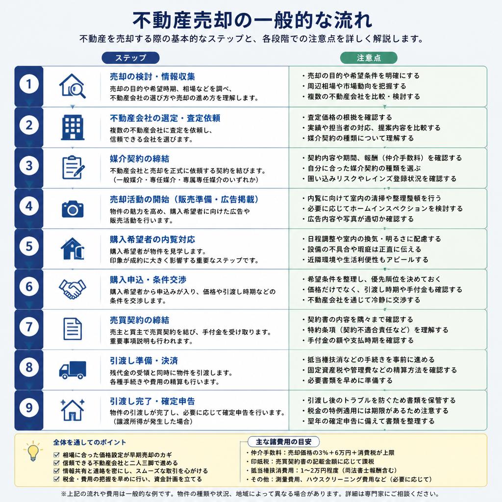 2. 不動産売却のプロセス