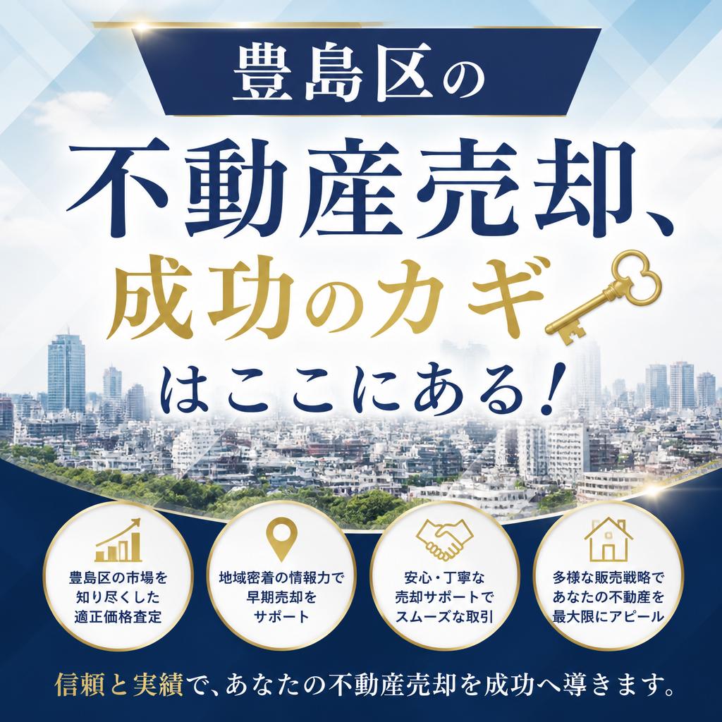 豊島区の不動産売却、成功のカギはここにある！