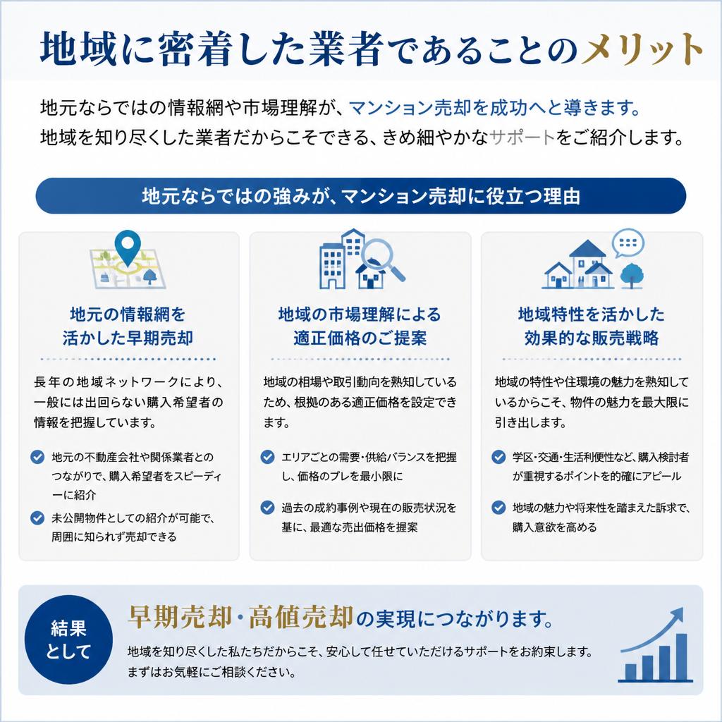 地元業者の利点