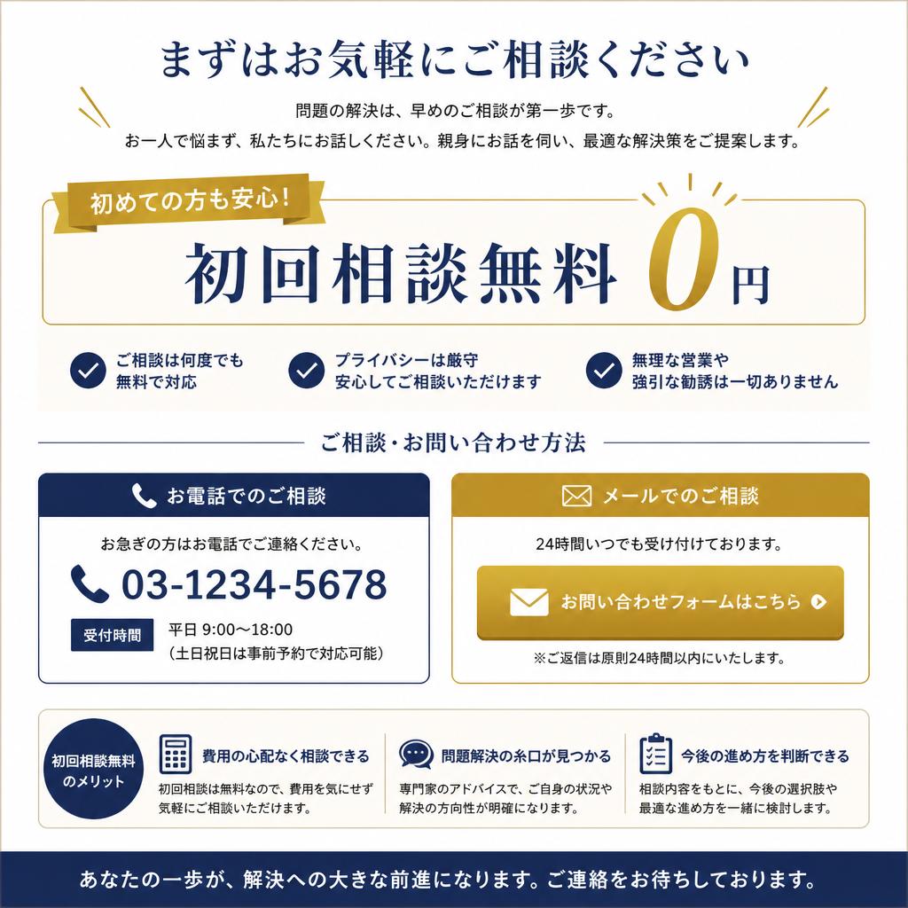 今すぐお問い合わせ！