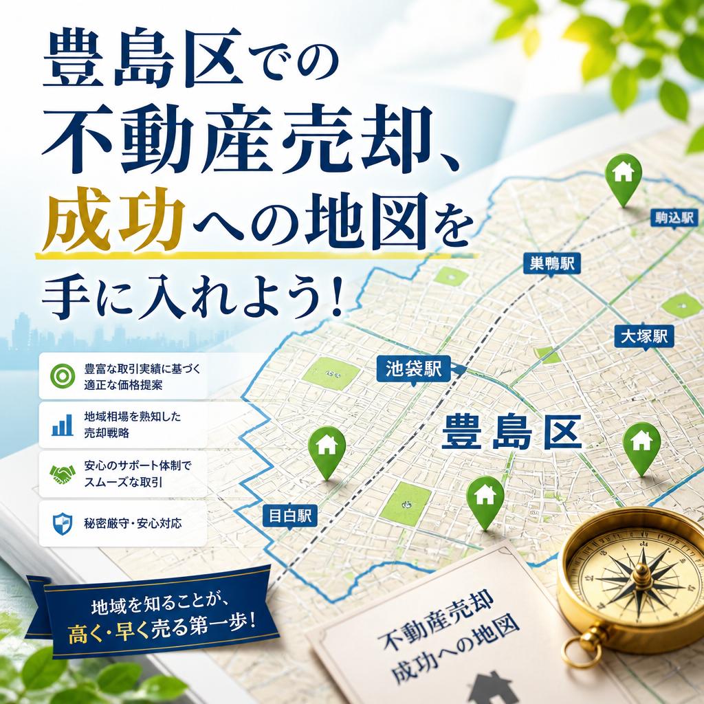 「豊島区での不動産売却、成功への地図を手に入れよう！」