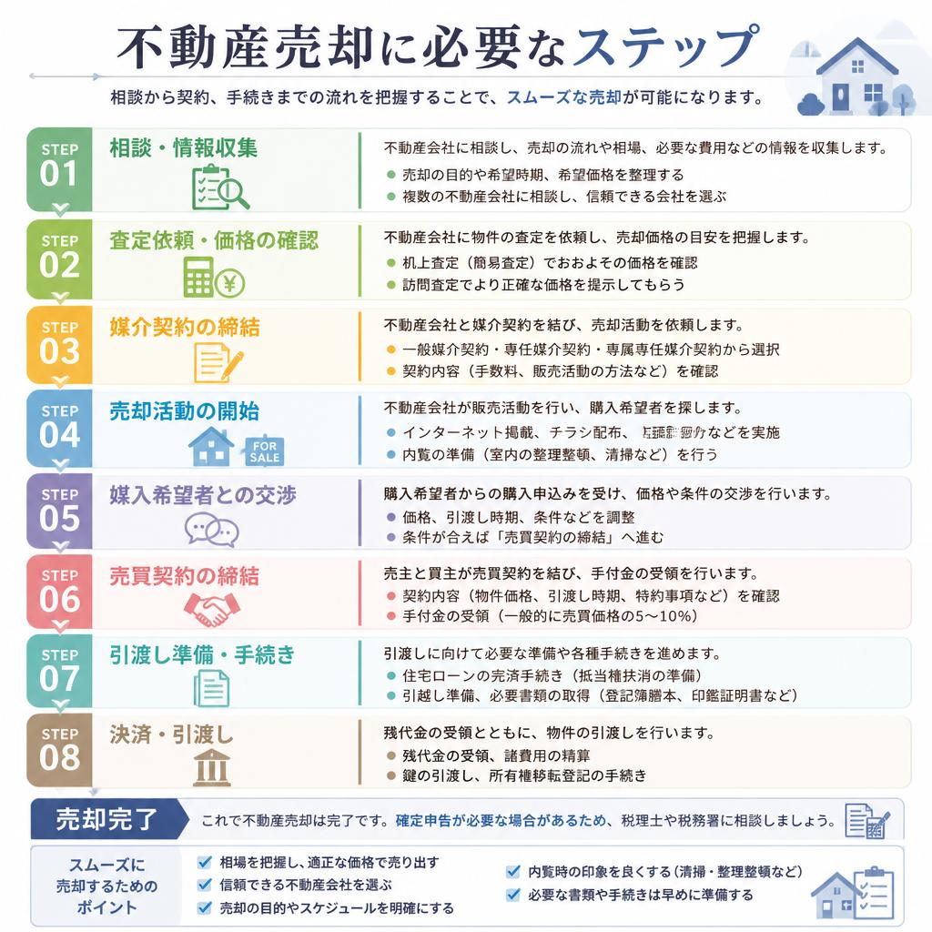 不動産売却の手順と成功ポイント