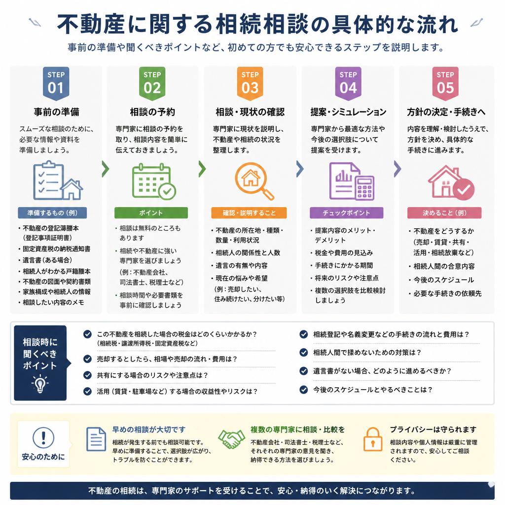 相続相談の流れ