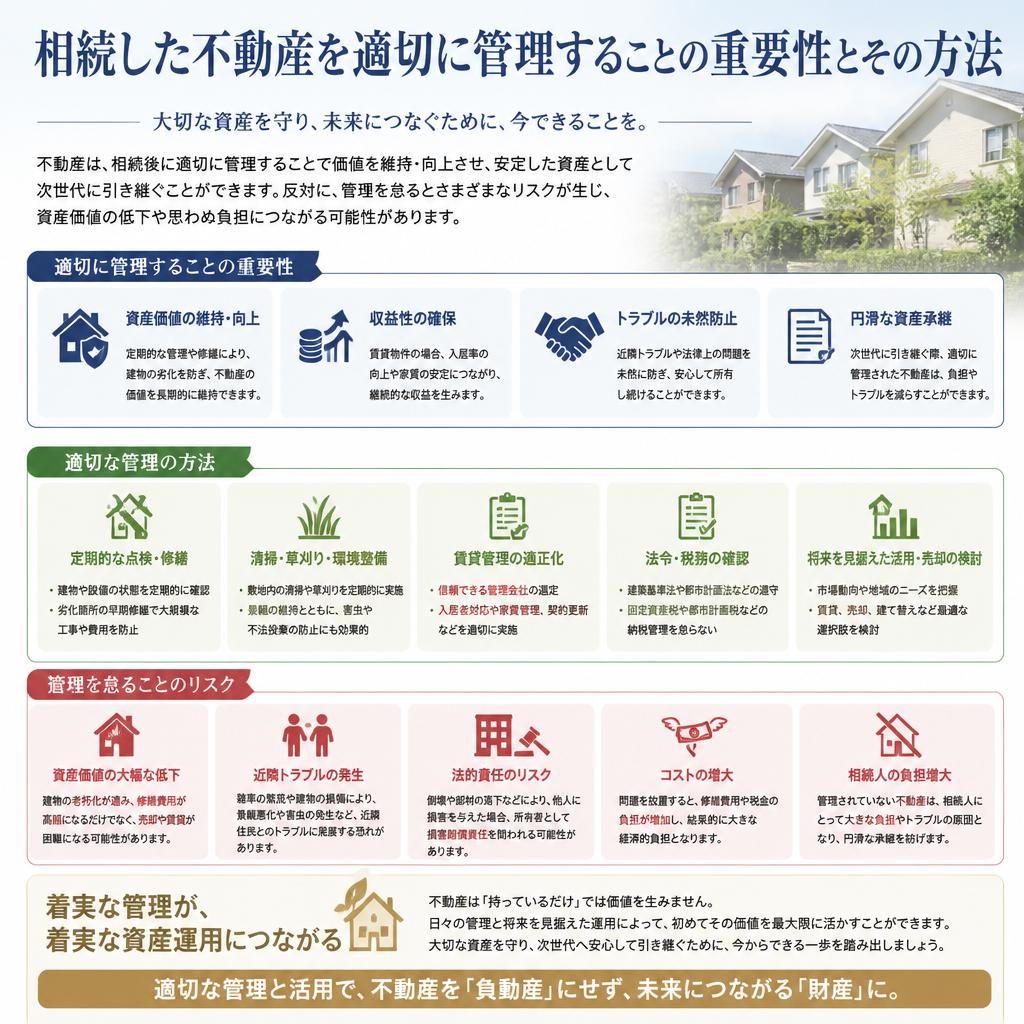 不動産管理の重要性